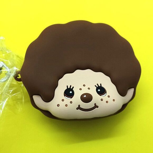 monchhichi silicone coin purse keychain - Picture 1 of 6